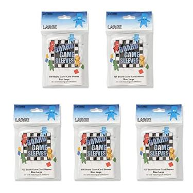 Imagem de 5 Packs Arcane Tinmen Board Game Sleeves 100 ct Large Size Card Sleeves Value Bundle!