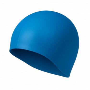 Imagem de Touca de Natação em Silicone, Profissional, Alta Durabilidade, para Piscina e Hidroginástica (AZUL CLARO)