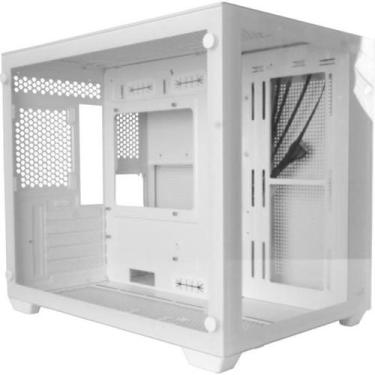Imagem de Gabinete Gamer Aerocool Dryft Branco Lateral Vidro F002