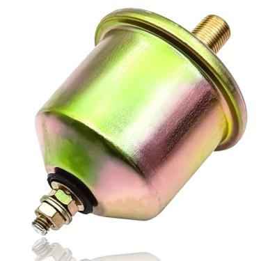 Imagem de SYudwen Sensor emissor de pressão de óleo 815425T, compatível com motores Penta Mercury Marine OMC 4L V6 V8 3.0L 4,3L 5.0L 5.7L 7.4L 8.2L, substitui OEM # 90806 8M0068784 3857532 18-5899 8155 425