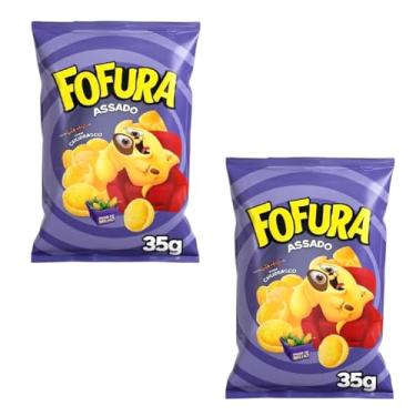 Imagem de Kit 40 Salgadinhos Fofura sabor churrasco 35gr crocante