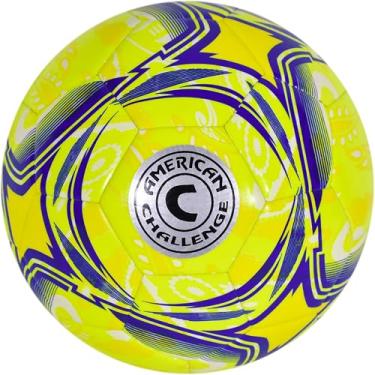 Imagem de American Challenge Bola de futebol Paisley – Bolas de futebol oficiais tamanho 3, 4 e 5 para jovens e adultos – Ideal para sessões de treinamento, exercícios de treino e uso em campo de grama