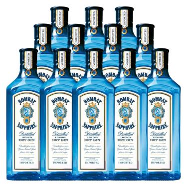 Imagem de Gin Bombay Sapphire London Dry 750ml 12 Unidades