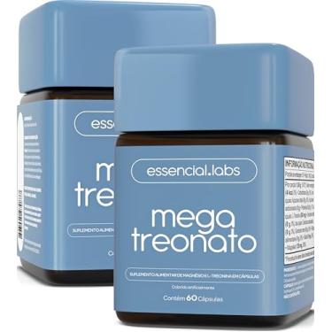 Imagem de 02 POTES DO MEGA TREONATO - MAGNÉSIO COM FÓRMULA AVANÇADA PARA A MEMÓRIA E COGNIÇÃO - 60 CÁPSULAS