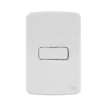 Imagem de Conjunto 1 interruptor simples 10a branco composé - weg