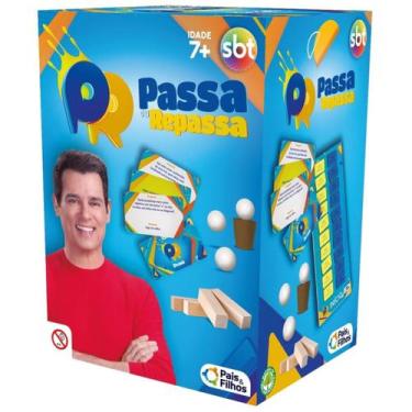 Imagem de Jogo Passa ou Repassa Licenciado SBT Torta na Cara Perguntas Jogos de 