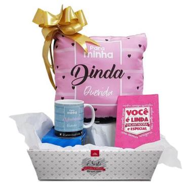 Imagem de Kit De Presentes - Para Madrinha Dinda Almofada E Caneca - Sude, Kit1
