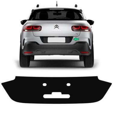Imagem de Adesivo Fundo De Placa C4 Cactus 2019 2020 Protetor Preto - SPORTINOX,