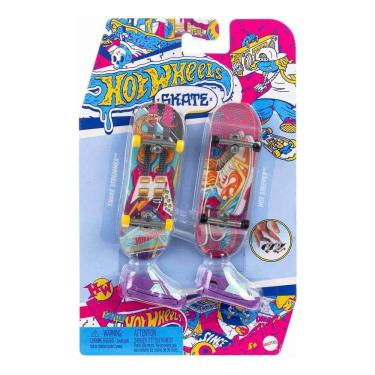 Imagem de Skate - Miniatura de Dedo Retro - Roxo MATTEL