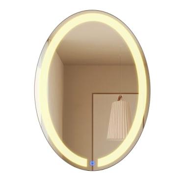 Imagem de ESPELHO OVAL 70X50CM EPIC TOUCH LED 3000K