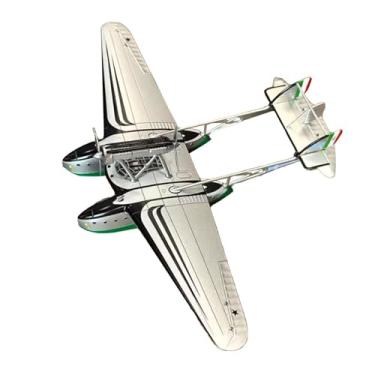 Imagem de oshhni 1/144 Diecast Avião Avião Ornamento Liga Aviação Comemorativa Hidroavião Aquático para Quarto Escritório Estante Café