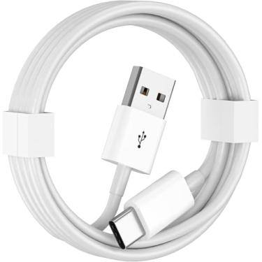 Imagem de Cabo Carplay para carro para iPhone 16/15, iPhone 16/15 Plus, iPhone 16/15Pro, iPhone 16/15Pro Max, USB A para USB C Carplay, cabo USB C para iPad 10, cabo carregador de carro iPad Air (Branco)