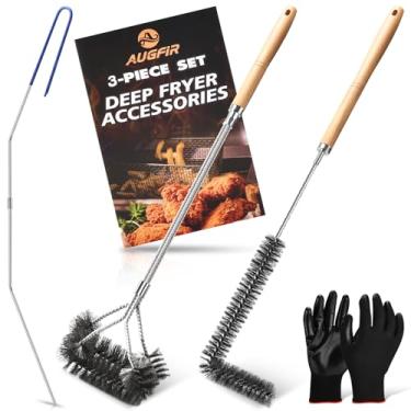 Imagem de Ferramentas de limpeza de fritadeira, pacote com 3