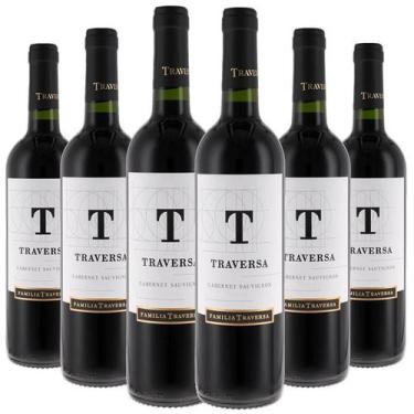 Imagem de Kit 6 Garrafas Uruguaio Traversa Cabernet Sauvignon - Kit Divvino