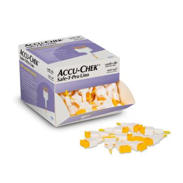 Imagem de Lancetas Accu-Chek Safe-T-Pro Uno 200 Unidades
