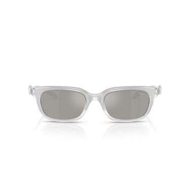 Imagem de Diesel Eyewear DL3013U Óculos de sol quadrados de ajuste universal, prata, 50 mm