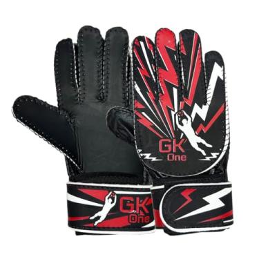 Imagem de Luva de Futebol Infantil GK One (Vermelho, Pequeno)