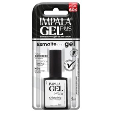 Imagem de ESMALTE GEL - IMPALA GEL PLUS - TRANSPARENTE - CRISTALINA BLISTER