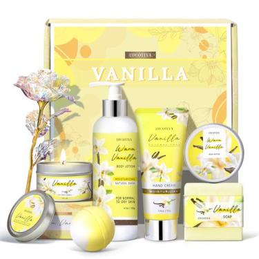 Imagem de Conjunto de presentes de spa LUCOTIYA Relaxing Bath and Body para mulh