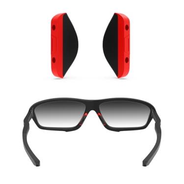 Imagem de ToughAsNails Almofadas de nariz de substituição Euro Fit para óculos Oakley Crosslink OX8030 – Base rígida vermelha