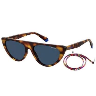 Imagem de Oculos De Sol Polaroid Pld6108.S.Ipr Havana Blue