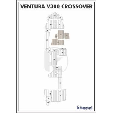 Imagem de Tapete PVC Thermo Deck Classic para Ventura V 300 Crossover - Cabine -