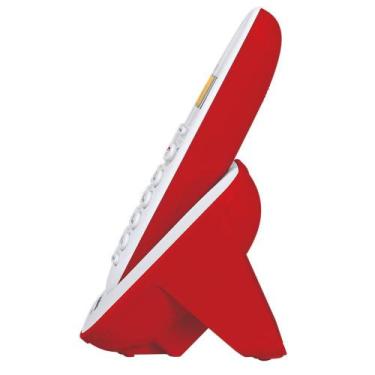 Imagem de Telefone sem fio intelbras ts 3110 branco/vermelho 4123101