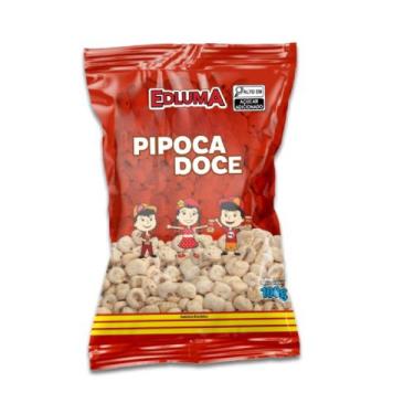 Imagem de Pipoca Doce Torrada kit com 12 un de 100g cada - Edluma