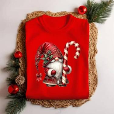 Imagem de Camiseta Unissex Natal Personalizada Doende Do Papai Noel Festa - NoBr