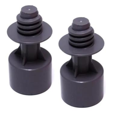 Imagem de Pé Nivelador Original Para Fogão Brastemp Gourmand Kit 2 Pés