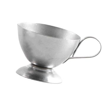 Imagem de YWJLQH Copo para molho com alça, recipiente para leite, jarra pequena para leite, molho para salada