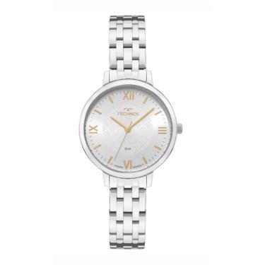 Imagem de Relógio Technos Feminino Ref: 2035ncz/1k Elegance Prateado