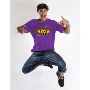 Imagem de Camiseta Algodão Roxa Natan Por Aí Mini Bees