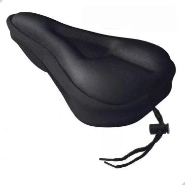 Imagem de Capa Gel Banco Selim Assento Bike Pedal Pulse Almofada Forro