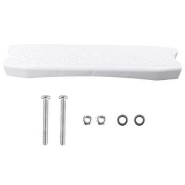 Imagem de Tnfeeon Substituição de Pedal de de Piscina de Plástico Branca Sem Com Grande Capacidade de Rolamento para Spa Hot de Fonte Termal, Durável e Conveniente para Instalação, Adequada para