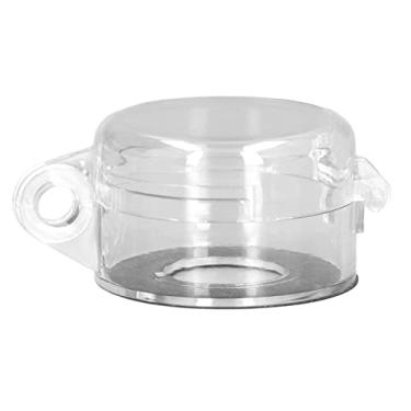 Imagem de Tampa de Proteção contra Chaves, Protetor de Botão para o Botão de Botão de Parada de Emergência de 30 Mm Transparente, Bloquear o Toque Acidental Em Energia Industrial, Química