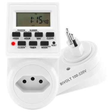 Imagem de Timer Digital Programável Para Bomba De Piscina Aquário Luz