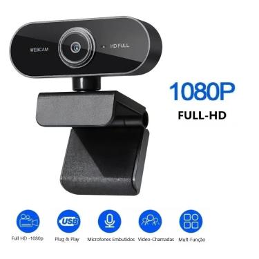 Imagem de Webcam Full Hd 1080p Com Microfone 3.0