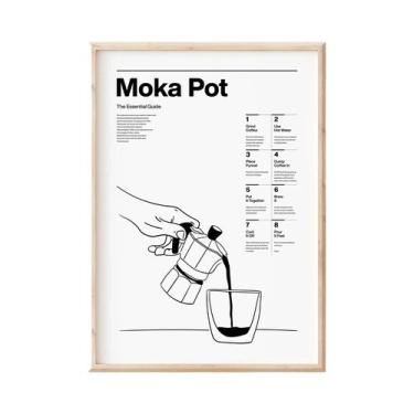 Imagem de Máquina De Café Espresso: História Da Preparação Do Café Em Tela Decor