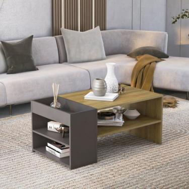 Imagem de Mesa de Centro para Sala de Estar Mital - Mademovel