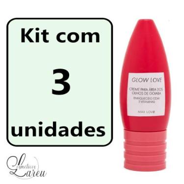 Imagem de -Kit Creme Glow Area Olhos Goiaba Kc (3 un.) - Max Love