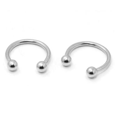 Imagem de Piercing Ferradura Aço Cirúrgico 1.2mm - M2 Piercing, 10mm