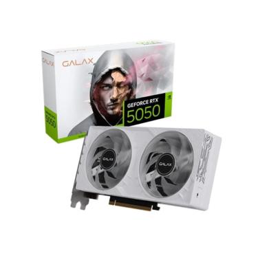 Imagem de Placa de Vídeo GALAX, GeForce RTX 5050, 8GB GDDR6, 128-bit, DLSS 4, Ray Tracing, HDMI 2.1b, DisplayPort 2.1b