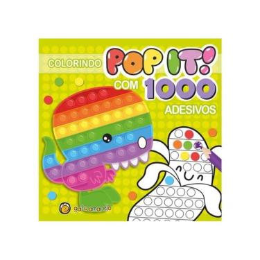 Imagem de Colorindo Pop It - Dinossauro