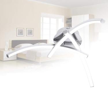 Imagem de 3 Ramos L-ED Luz Branca 18W Luz de Teto Cozinha Sala Quarto Lnária Pendente Moderna