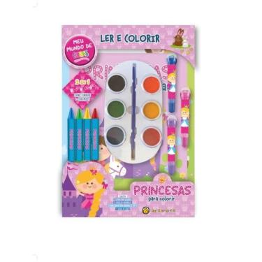 Imagem de Meu Mundo De Cores - Princesas Para Colorir