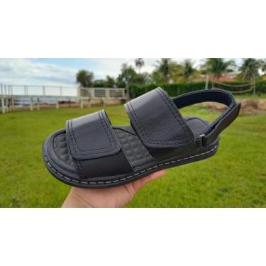 Imagem de Sandália Em Couro Estilo Franciscana Conforto Estilo Antiderrapante Co