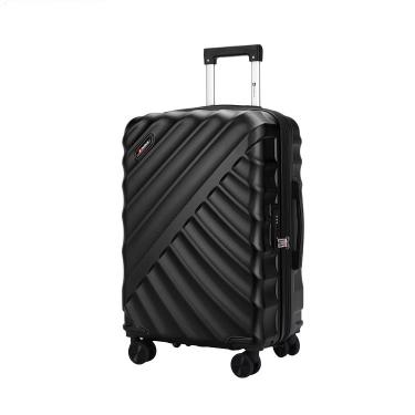 Imagem de Mala Travelux Pilatus Pequena 10 Kg Preta - Expansível e Cadeado TSA