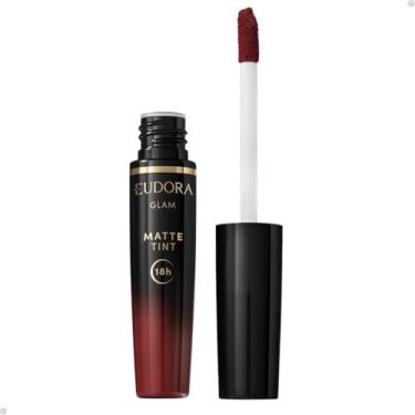 Imagem de Eudora Glam Batom Líquido Matte Tint Bordô Intenso 4 Ml