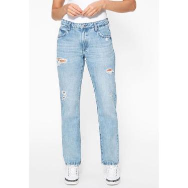 Imagem de Calça Jeans Guess Slouchy Azul-Feminino